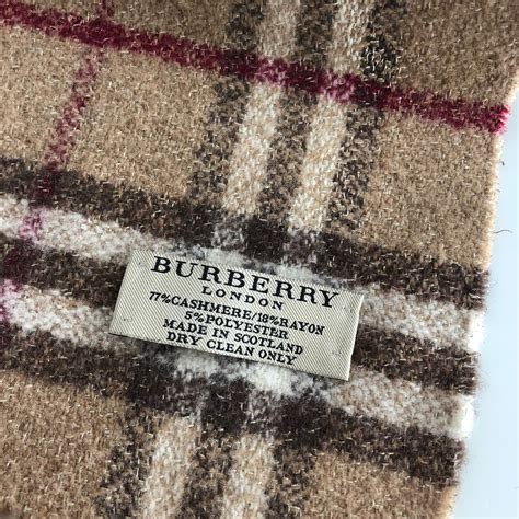 authentic burberry silk scarf tag|traditional Burberry scarf.